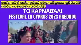 Festival In Cyprus| Το Καρναβάλι2023|සුපිරිම සැනකෙලිය කරණවාළි|Sinhala Cyprus Vlog
