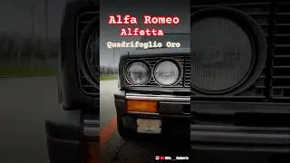 Alfa Romeo Alfetta Quadrifoglio Oro #alfaromeo #alfaromeoalfetta #alfetta  #alfisti #80smusic