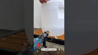 DIY Barrel Faucet #barrel #faucet #diy #hack