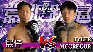 地面X立技 | 熙仔vs Tyler McGregor｜素人篇｜58公斤｜綜合例