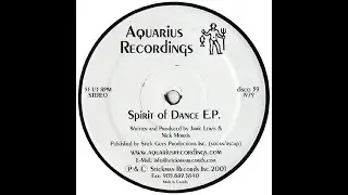 Jamie Lewis & Nick Morris &ndash; Spirit Of Dance E.P. (A1)