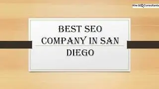 Best SEO Company in San Diego