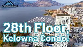 28th Floor New Kelowna Condo &ndash; Stunning Okanagan Lake Views