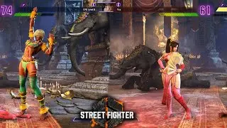 Street Fighter 6 Elena vs Mai Shiranui PC Mod
