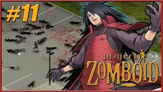 #11 - Замес у отеля (Project Zomboid) | Max 16x zombie, Min Loot