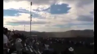 трагедия на авиашоу самолет рухнул на людей.plane crashed on people