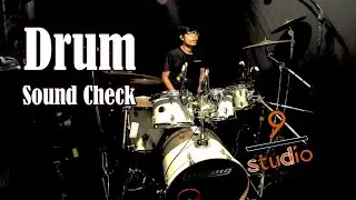 Drum Sound check @9Studios [Disco Mho-Lam Thai Style]