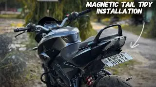 Magnetic tail tidy + Discover Grabrail installation | Pulsar Ns200 modified | @pro69