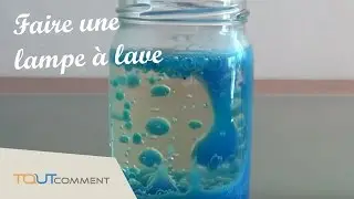 Comment faire une lampe à lave maison (expérience incroyable)