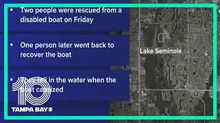 St. Petersburg man dead after boat capsizes in Lake Seminole
