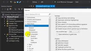 How to setup automatic Word Wrap in the Visual Studio