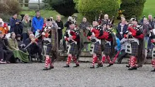 The Atholl Highlanders Parade 2021 - The March Past