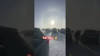 Canadian sun dogs