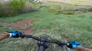 Biking Steep Double Black Diamond Run with no Trail! #mtb trail #mtblife #mtbtrail