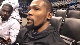 KEVIN DURANT ON THUNDER STRUGGLES