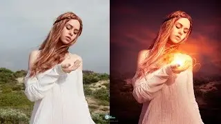 Fantasy Photo Effect Editing - Photoshop tutorial