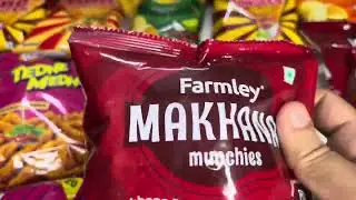 Lots of Chips Opening Kurkure Makhana Munchies