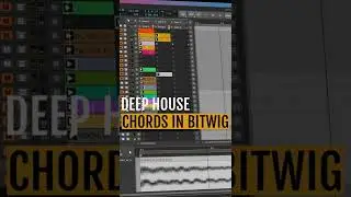 Deephouse Chords #Bitwig #shorts