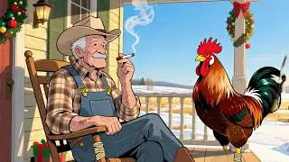 Hop Along the Christmas Rooster