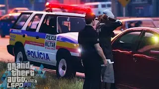 TATICO MOVEL EM AÇÃO PMMG - GTA V Rotina Policial - GTA V MOD POLICIA