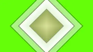 Green screen transitions shapes / chroma key / geometric modern / Green screen