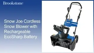 Snow Joe Cordless Snow Blower with Rechargeable EcoSharp Battery