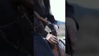 Horse Riding Beautiful Girl Gun Shooting 😜❤️🤬 #shorts