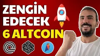 🚀50X YAPABİLECEK 6 ALTCOIN! | ZENGİN EDEBİLECEK ALTCOIN SEPETİ