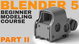 Blender 5 Course - Your First 3D Model | Part 2 - Edit Mode