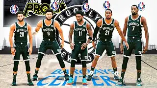 The *NEW* BROOKLYN NETS Super Team in COMP pro am...2K22