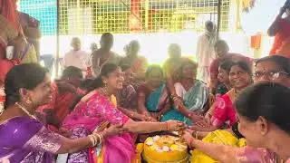 Eroju ma dirsencherla ramalayam gudilo Tiruppavai and pasupu danchadam&hellip;.🌸🪷🌺