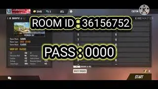 CUSTOM ROOM ID AND PASS