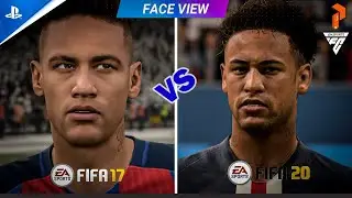 FIFA 17 vs FIFA 20 PS5 Comparison! (Gameplay, Graphics, Player Animation, ) #comparison #fifa #ps5