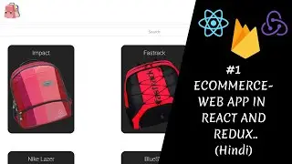 ( Hindi ) #1 BagShopi Ecommerce-App | Web Project in React and Redux | Programmer sanket...