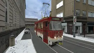 SIMT MHD + SAITEK PANEL - tramvajov&aacute; linka č.5 na př&aacute;n&iacute;