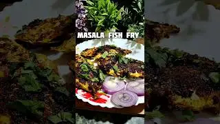 #masala fish fry #shorts #ytshorts #food #cookingshorts #vlog #lipika cooking