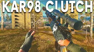 Clutch Kar98k Plays - Warzone