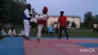 U-70 senior fight Red chest guard me... Balrampur stadium...
