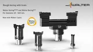 Walter Tools Rough Boring MEDIUM and Boring MAXI with Walter CAPTO Diameter 20 - 640 mm CNC