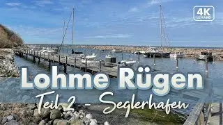 Am Hafen von Lohme - Rügen Urlaub 2022 (4K Walk)