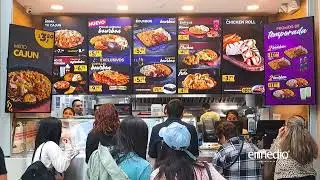 QSR: Men&uacute;s digitales para restaurantes y comidas r&aacute;pidas