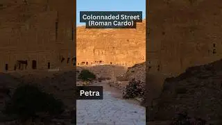 Colonnaded Street, Mystic Ancient Petra Tour! See Its Amazing Sites - Full Video in Description