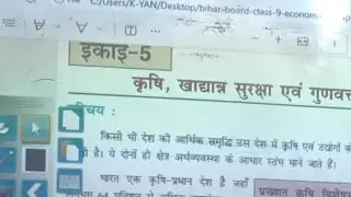 Class ix economics chapter 5