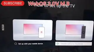 How to set-up Accessibility settings in WebOS 3.0v Board! 