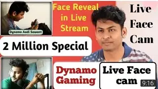 First time facecam live stream of dynamo gaming.🤩