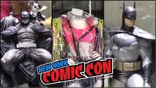 DC Show Floor at NYCC 2019 - Batman Figurines, Birds of Prey Costumes & MORE!