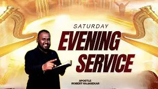 🔴Live - SATURDAY EVENING SERVICE | APOSTLE ROBERT | Back 2 EDEN Church | 31.01.2026