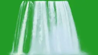 Video Background Green Screen Effects waterfall Full HD No Copyright 2022