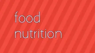 Food nutrition / fssai written exam 2020