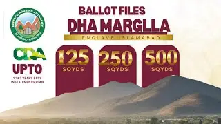 Margalla Enclave Islamabad Joint venture project by CDA DHA 